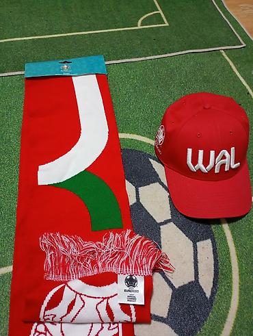 papaq milli: UEFA EURO 2020 rəsmi məhsulları – Uels (Wales) fan seti Dəst: - — 1