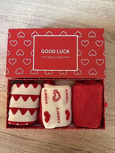 Носки и белье: Подарочный набор носков GOOD LUCK — 3 пары - Цветовая гамма — 3
