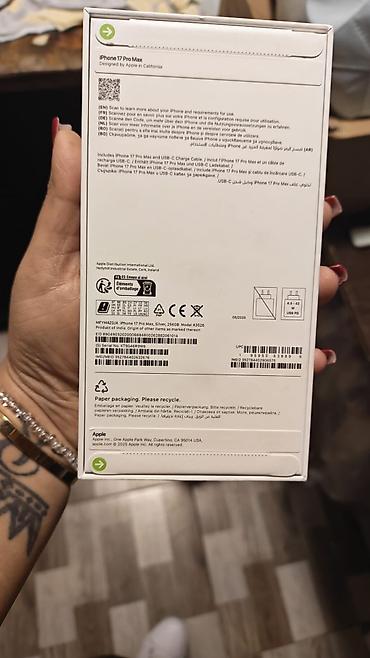 irşad telecom iphone 12 pro max: IPhone 17 Pro Max, 256 GB, Gümüşü — 2