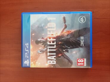 PS4 (Sony Playstation 4): Battlefield 1 oyunu təmiz rus dilində diskin qabi əla vəziyyətdə