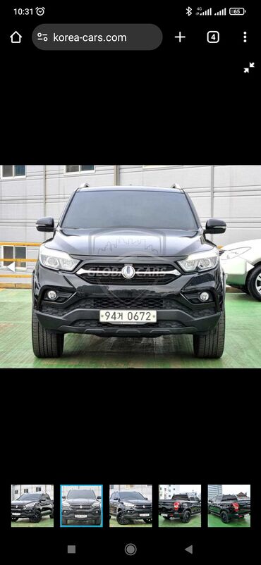 амортизатор спринтер: Ssangyong Rexton: 2018 г., 2.2 л, Типтроник, Дизель, Внедорожник