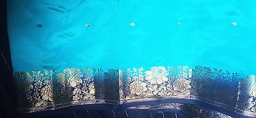 Другая женская одежда: Продам уникальное эксклюзивное индийское бенаресское сари, сотканное — 10