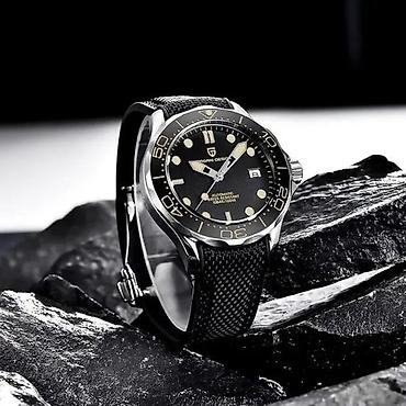 Ručni satovi: Pagani Design PD-1667 - Omega Seamaster Diver 300m Homage Potpuno nov — 3