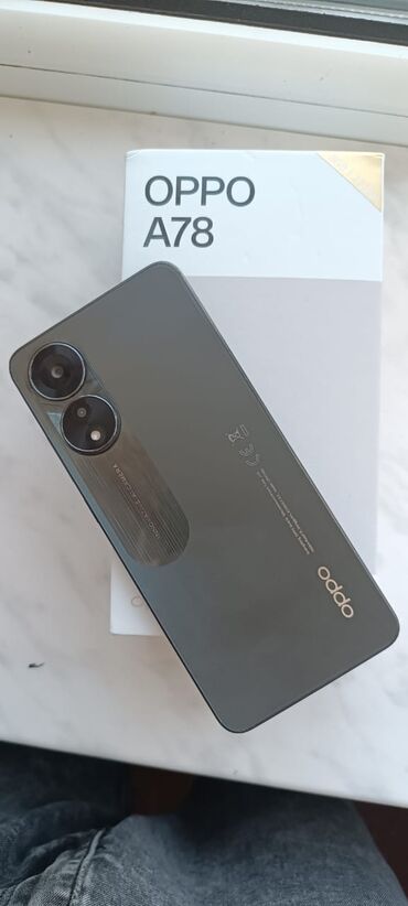 realme c53 qiymeti kontakt home: Oppo A78, 256 GB, rəng - Qara, Zəmanət, Barmaq izi