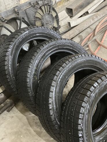 sl 55: Шины 185 / 55 / R 15, Зима, Б/у, Комплект, Легковые, Япония, Bridgestone