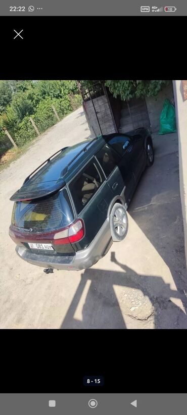 Subaru: Subaru Outback: 2000 г., 0.3 л, Автомат, Бензин, Универсал — 11