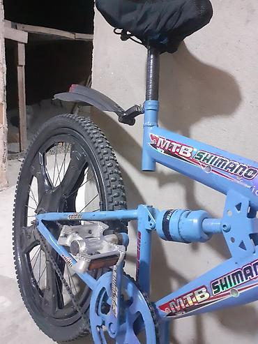 tuba: MTB Shimano uşaq/yeniyetmə velosipedi - Rəng: mavi gövdə, qara — 2