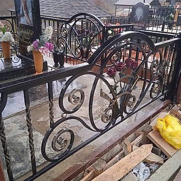 Сварка: Ограда на могилу Кованая Оградка Кованные оградки Ограждение — 2