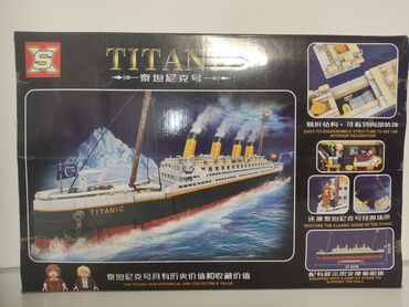 самалет игрушка: Конструктор «TITANIC» (NO.9099) - Тематика: легендарный лайнер