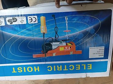 Тельферы: Электрическая таль (лебёдка) с тросом и пультом управления Описание — 1