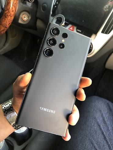 Samsung Galaxy S23 Ultra, 256 GB, rəng - Qara, Barmaq izi