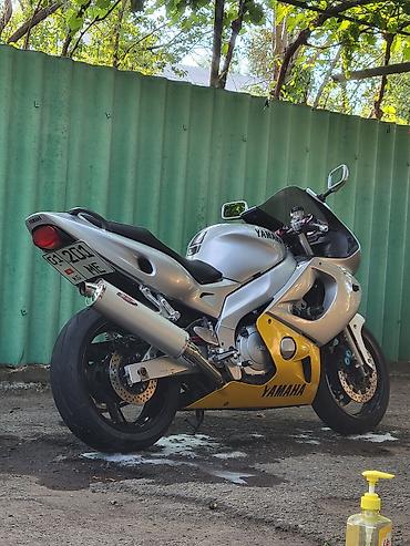 Мотоциклы: Спортбайк Yamaha, 600 куб. см, Бензин, Взрослый, Б/у — 2