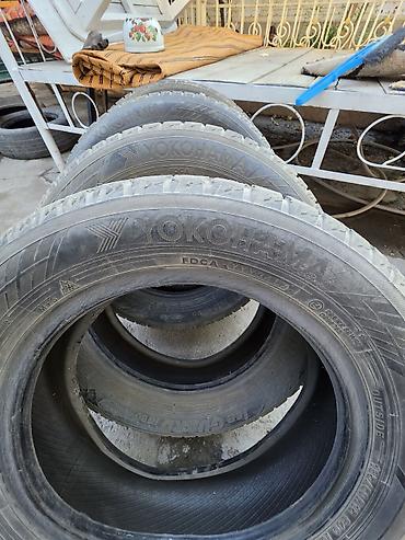 r15 185 65: Зимний балон в хорошем состоянии 4-штук. 185-60-15 YOKOHAMA — 5