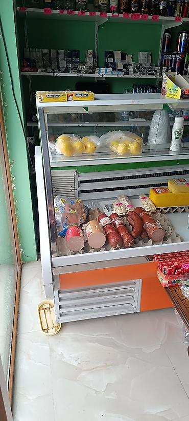 soyuducu kompressor: Soyuducu vitrin – satış üçün - Ölçü: təxminən 1,5 m ön genişlikli, 3 — 1