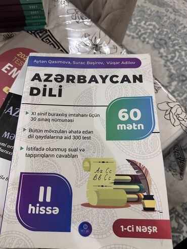 kimya 2 ci hisse: Azərbaycan dili 60 mətn 2 ci hissə 8 azn təzədir,cavabları yoxdur