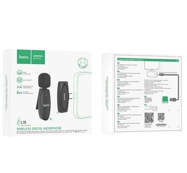 nar mifi: Bu Hoco L15 simsiz yaxa mikrofonudur. Cəmi 1 dəfə işlədilib. Heç bir