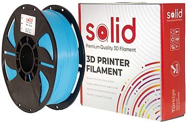 3D ручки: Solid Filament PLA Plus Açıq Mavi – 1 kq (1.75 mm) 3D basqılar üçün — 2