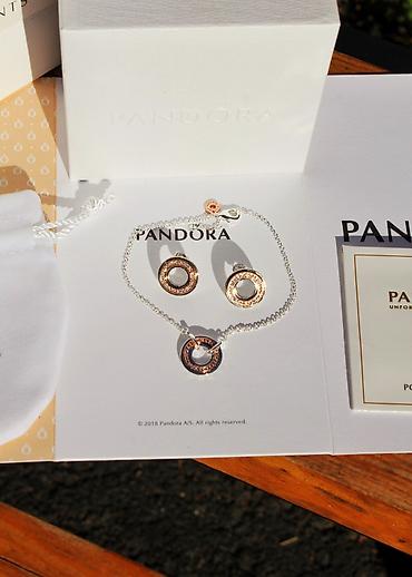 Бижутерия: Очаровательный набор от Pandora🥰 Серебро 925 проба😍 Набор 2600 сом☺️ — 6