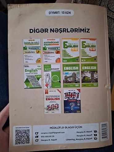 Testlər: Məhsul: “English 250 – Buraxılış imtahanlarına hazırlananlar üçün — 2