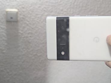 google p: Google Pixel 6 Pro, Б/у, 256 ГБ, цвет - Белый, 1 SIM — 1