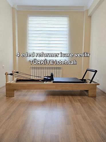 Аренда оборудования: Türkiyə istehsalı pilates reformer – icarəyə verilir (cəmi 4 ədəd). 4 — 1