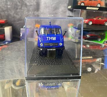 Avtomobil modelləri: Коллекционная модель Mercedes-Benz Unimog U411 Technical Relief blue — 6