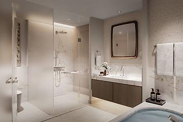 30: Студия, 50 м², Кок-Жар мкр Элитка, 13 этаж, Евроремонт — 5