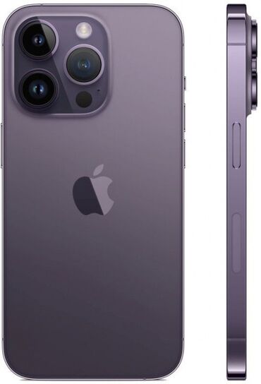 айфон 14 про: IPhone 14 Pro, Колдонулган, 256 ГБ, Deep Purple