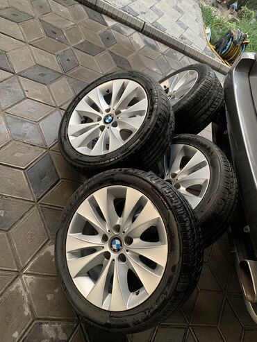 примоток на бмв: Куйма Дисктер R 17 BMW, Комплект, тешиктери - 5, Колдонулган