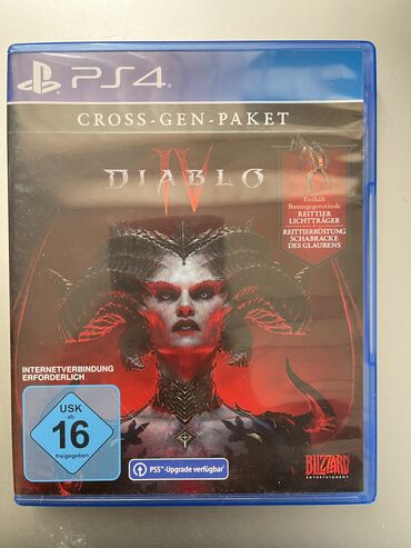 приставка плейстейшен 3: Diablo, для PS4 и PS5, практически новая, код не активирован