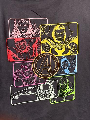 Футболки: Футболка Marvel Avengers (унисекс) - Классический крой с круглым — 8