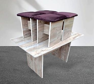 Кухонные столы и стулья: Кухонный стол и стул, Новый, Платная доставка, цвет - Черный — 10