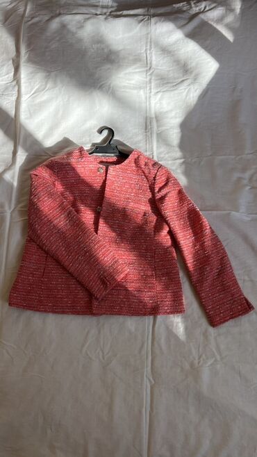 балоневая куртка: Пиджак, Букле, Без лацканов, 3XL (EU 46), 4XL (EU 48)