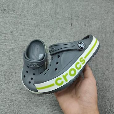 crocs 36: Мужские сандалии, 37.5, 38, 38.5, Crocs, Новый, цвет - Серый, Самовывоз, Платная доставка — 1
