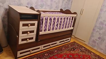 uşag beşiyi: Uşaq beşiyi – çevik və funksional model - Material: laminat/LDSP ağac — 2