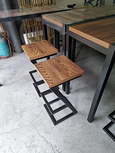 ormar dubine 35 cm: BARSKI STOLOVI LUX675 | Izrada nameštaja po meri Drvo&metal — 6