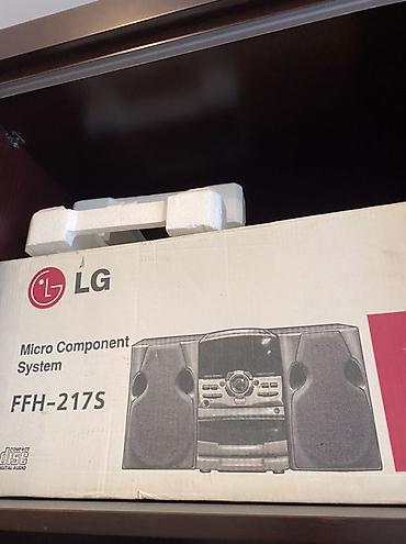 cd calar: LG FFH-217S mikro komponent sistemi Xüsusiyyətlər: - 3 hissəli stereo — 1