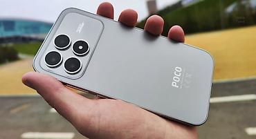blu: Poco F8 Pro, Б/у, 256 ГБ, цвет - Серебристый — 1