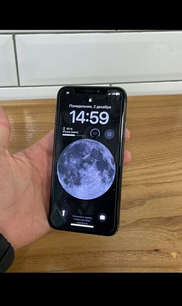 скупка телефонов бишкек: IPhone Xs, Б/у, 256 ГБ, Jet Black, Защитное стекло, 100 %