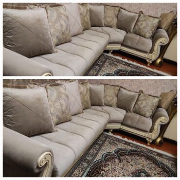 samsung 720: Угловой диван, Б/у, Раскладной, С подъемным механизмом, Нет доставки