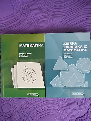 Udžbenici: Naslov: Matematika + Zbirka zadataka iz matematike (EKOF) – komplet — 1