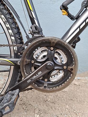 İdman velosipedləri: Stels Navigator madelidi 26 ölçüdür.Alimium cercivedir.Butun sistemi — 4