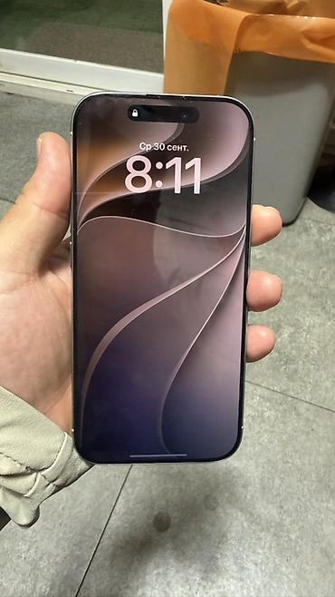 Apple iPhone: Экран кичине царапин бар Без коробки Бугун келди Кореядан iPhone 16 — 2