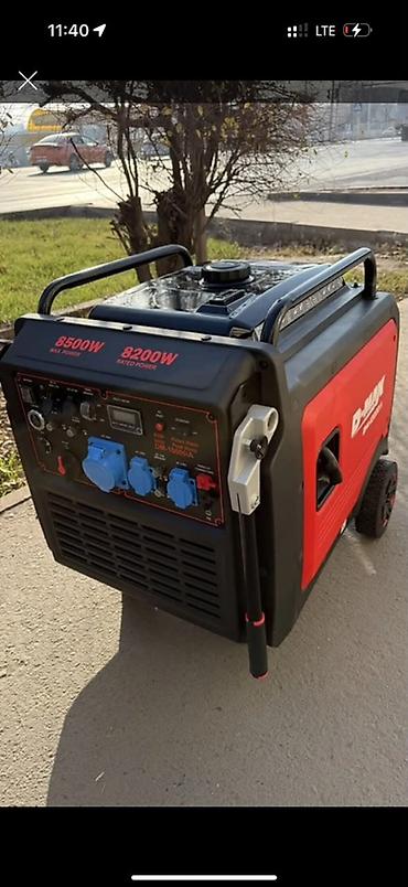 Инверторный бензогенератор DM-10000iA - Максимальная мощность: 8500