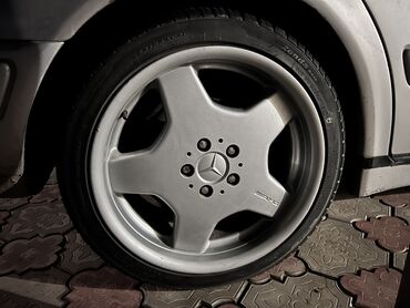 оригинальные диски опель зафира: Литые Диски R 18 AMG, Комплект, отверстий - 5, Б/у