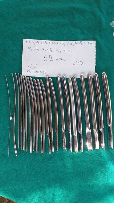 Ostali medicinski proizvodi: Hegar dilatatori Kao sa slika Cene već od 240 eura Ne odgovaram na na lalafo.rs — 1 Ostali medicinski proizvodi: Hegar dilatatori Kao sa slika Cene već od 240 eura Ne odgovaram na — 1