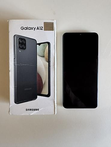 redmi pad 5: Samsung Galaxy A12, 32 GB, rəng - Qara, Sənədlərlə — 1