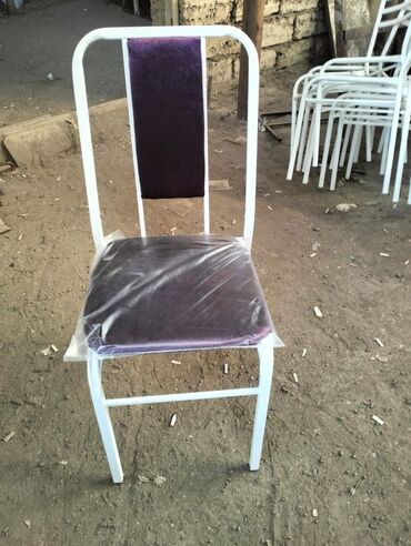 Stullar: Mətbəx üçün, Qatlanan, rəng - Ağ Stul — 5