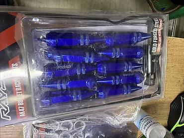 Гайки: Набор декоративных гаек для колес RAYS AKL47 Bullet Racing Nuts - — 3