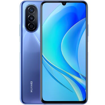 huawei ascend p1: Huawei Nova Y70, 128 GB, rəng - Göy, Barmaq izi, Face ID